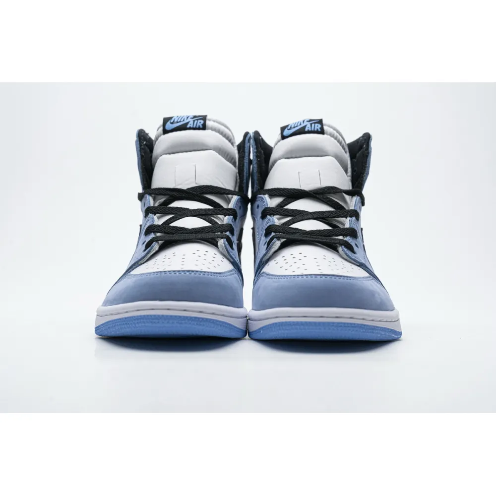 PKGoden Jordan 1 Retro High White University Blue Black 555088-134