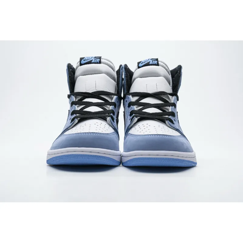 PKGoden Jordan 1 Retro High White University Blue Black 555088-134