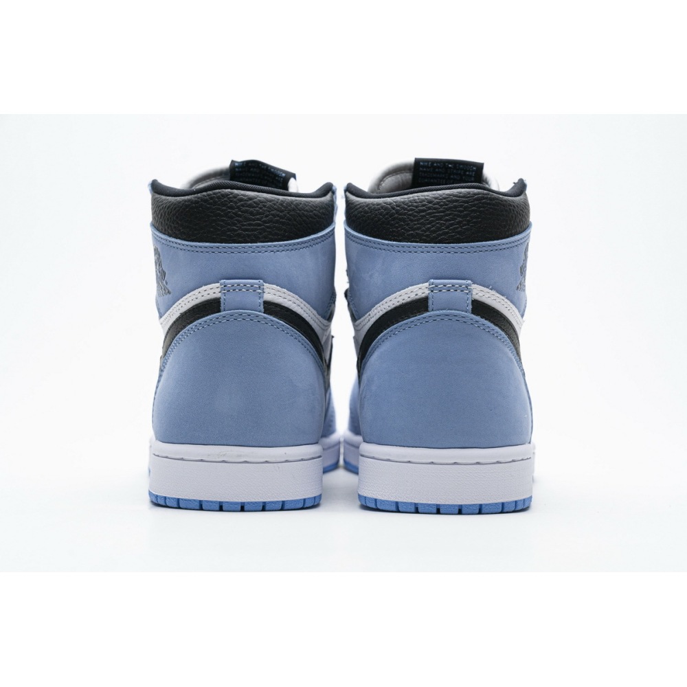 PKGoden Jordan 1 Retro High White University Blue Black 555088-134