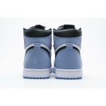 PKGoden Jordan 1 Retro High White University Blue Black 555088-134
