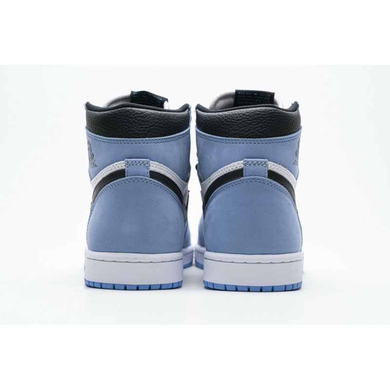 PKGoden Jordan 1 Retro High White University Blue Black 555088-134