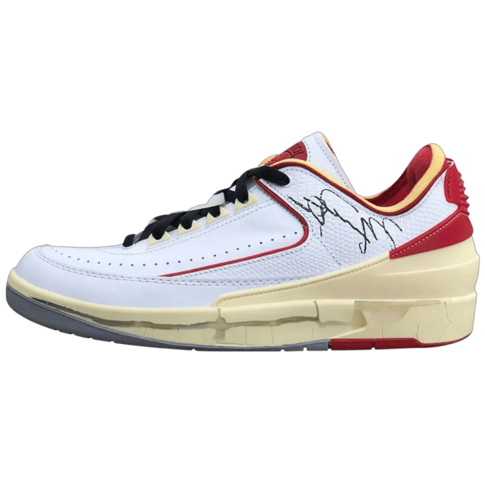 PKGoden Jordan 2 Retro Low SP Off-White White Red DJ4375-106