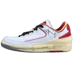 PKGoden Jordan 2 Retro Low SP Off-White White Red DJ4375-106