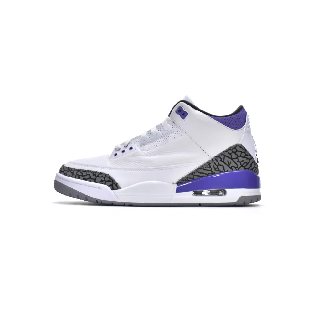 PKGoden Jordan 3 Retro Dark Iris CT8532-105