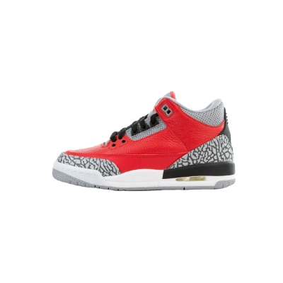 PKGoden Jordan 3 Retro SE Fire Red (GS)  CQ0488-600 01