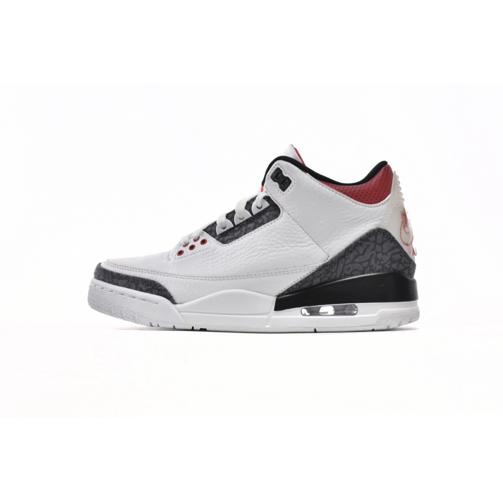 PKGoden Jordan 3 Retro SE-T CO JP Fire Red Denim CZ6634-100