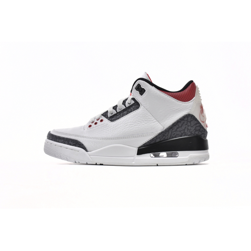 PKGoden Jordan 3 Retro SE-T CO JP Fire Red Denim CZ6634-100