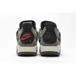 PKGoden Jordan 4 Retro Travis Scott Brown AJ4-882335