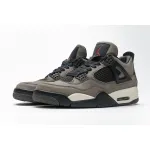 PKGoden Jordan 4 Retro Travis Scott Brown AJ4-882335