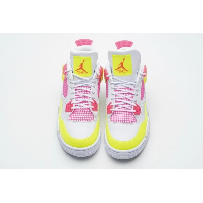 PKGoden Jordan 4 Retro White Lemon Pink (GS) CV7808-100 02