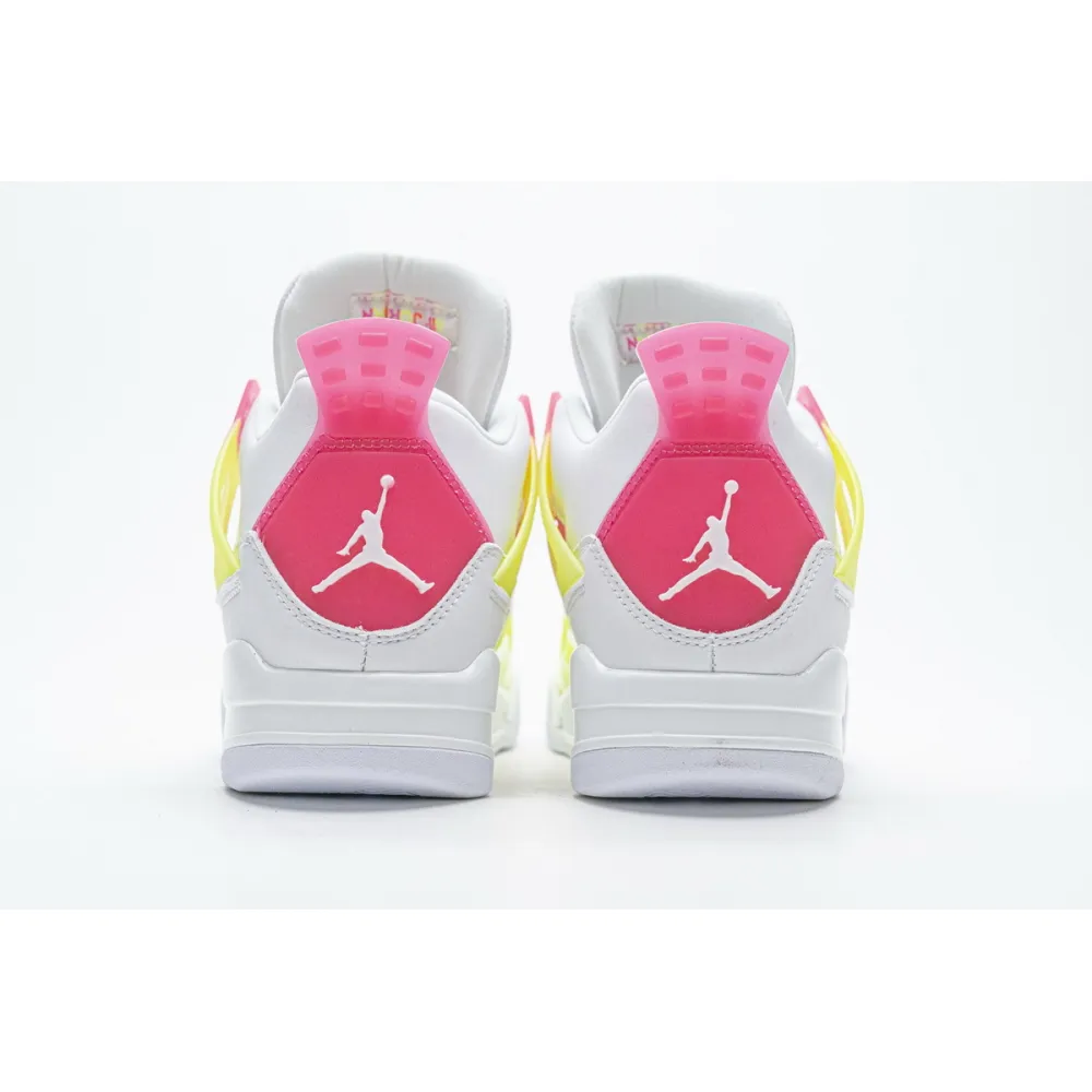 PKGoden Jordan 4 Retro White Lemon Pink (GS) CV7808-100