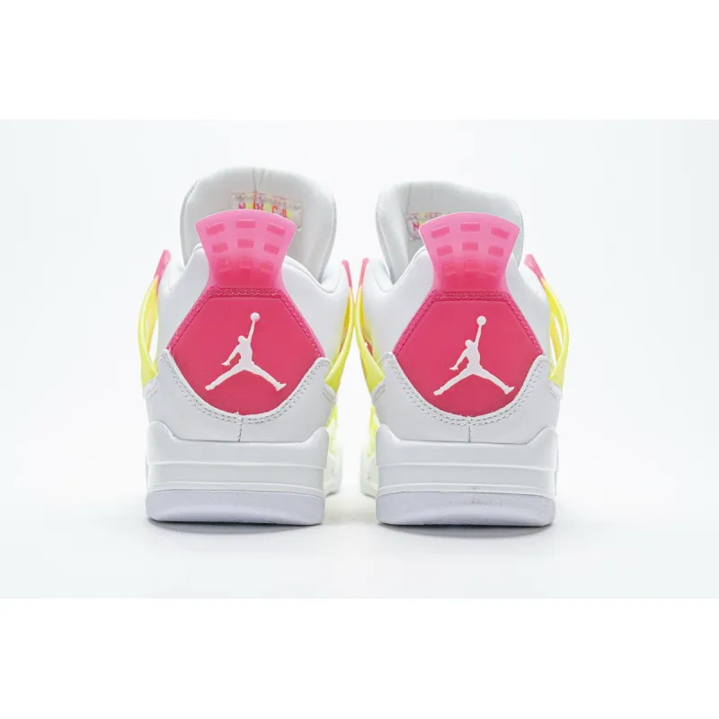 PKGoden Jordan 4 Retro White Lemon Pink (GS) CV7808-100