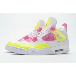 PKGoden Jordan 4 Retro White Lemon Pink (GS) CV7808-100