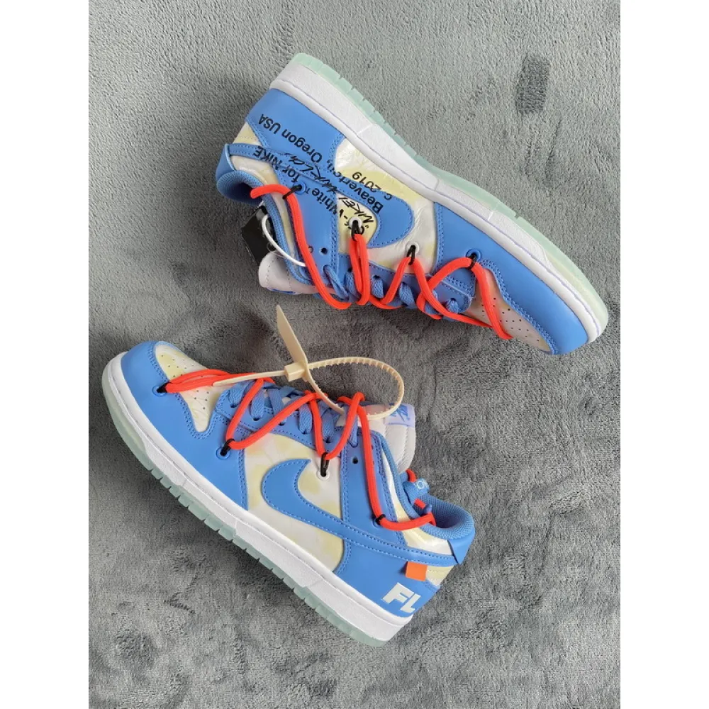 PKGoden Off White x Futura x Dunk Low SB UNC DD0856-40