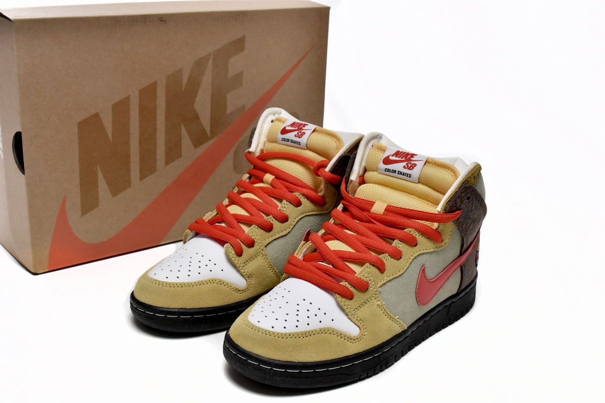 PKGoden SB Dunk High Color Skates Kebab and Destroy  CZ2205-700