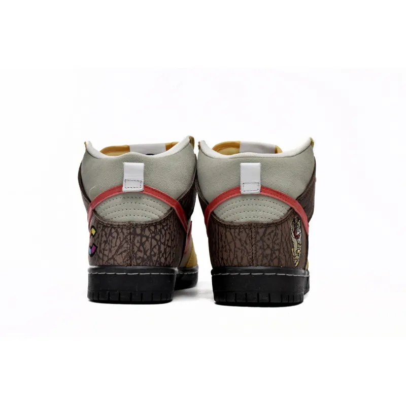 PKGoden SB Dunk High Color Skates Kebab and Destroy  CZ2205-700