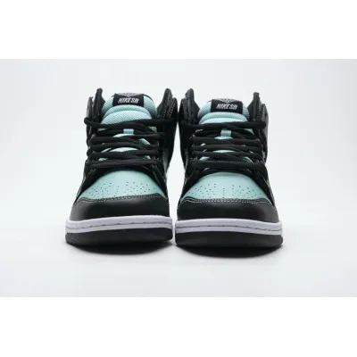 PKGoden SB Dunk High Diamond Supply,653599-400 02