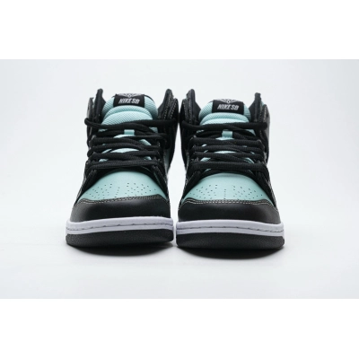 PKGoden SB Dunk High Diamond Supply,653599-400 02