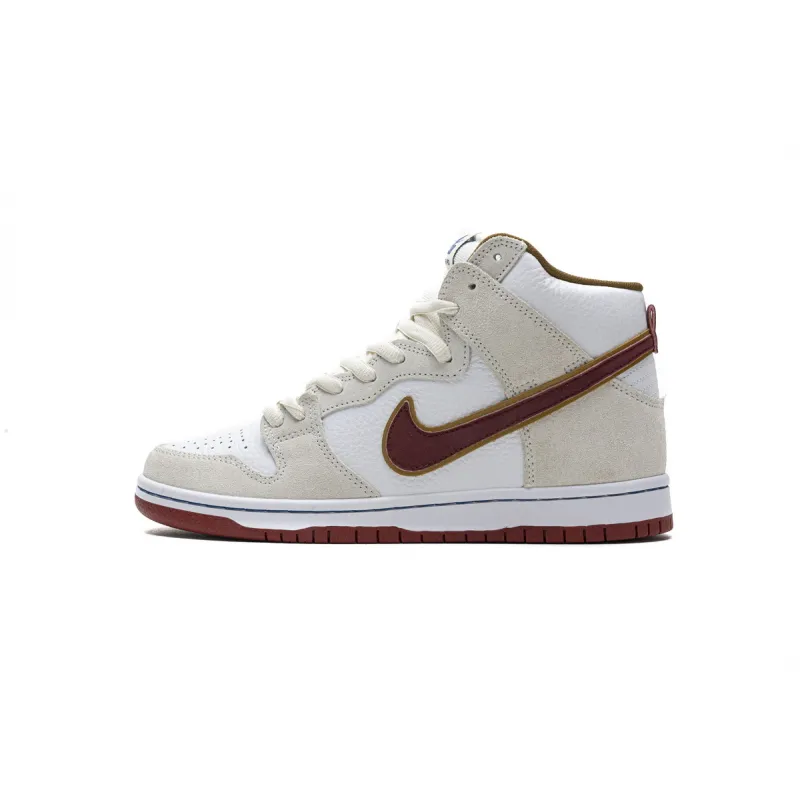 PKGoden SB Dunk High Sail Bright Crimson CV9499-100