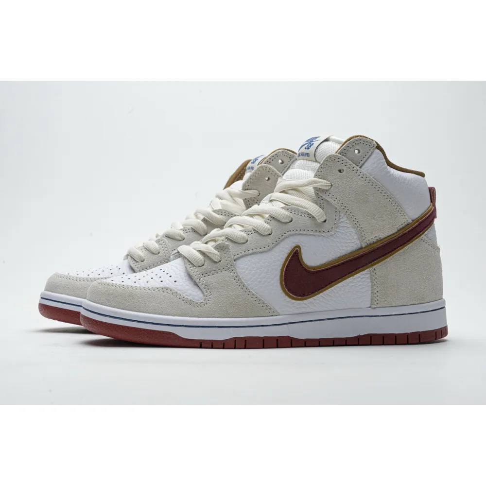 PKGoden SB Dunk High Sail Bright Crimson CV9499-100