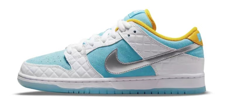 PKGoden SB Dunk Low FTC Lagoon Pulse DH7687-400