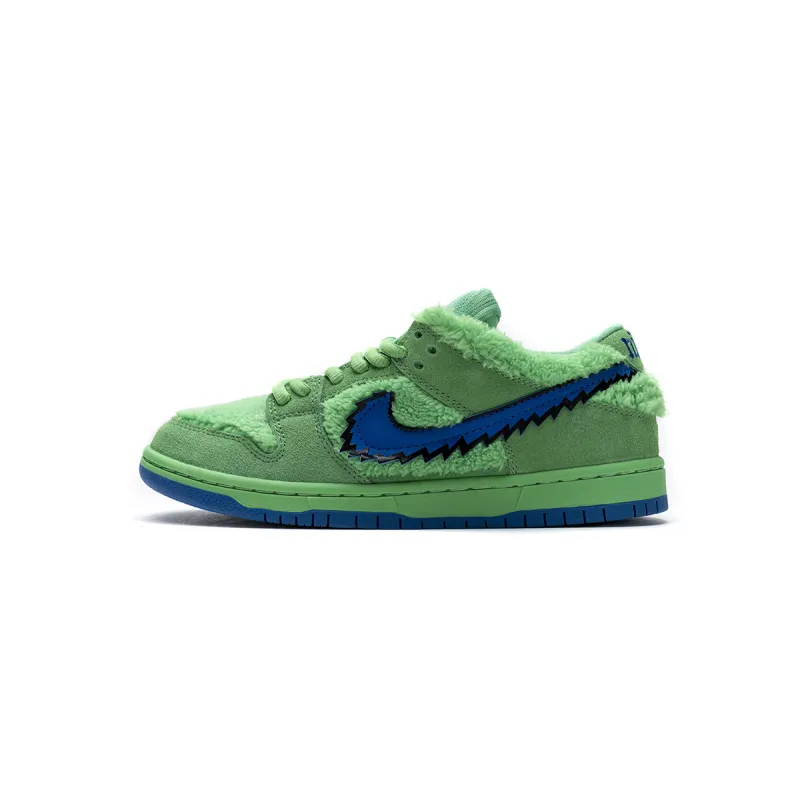 PKGoden SB Dunk Low Grateful Dead Bears Green CJ5378-300