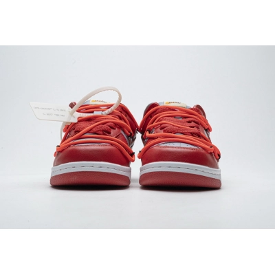 PKGoden SB Dunk Low Off-White University Red CT0856-600 02