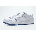 PKGoden SB Dunk Low Premium White Game Royal CJ6884-100