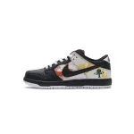 PKGoden SB Dunk Low Raygun Tie-Dye Black BQ6832-001