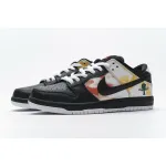 PKGoden SB Dunk Low Raygun Tie-Dye Black BQ6832-001