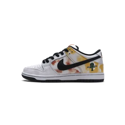 PKGoden SB Dunk Low Raygun Tie-Dye White BQ6832-101 01