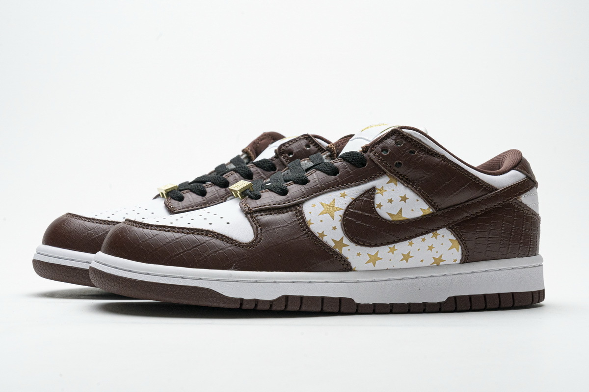PKGoden SB Dunk Low Stars Barkroot Brown (2021) DH3228-103