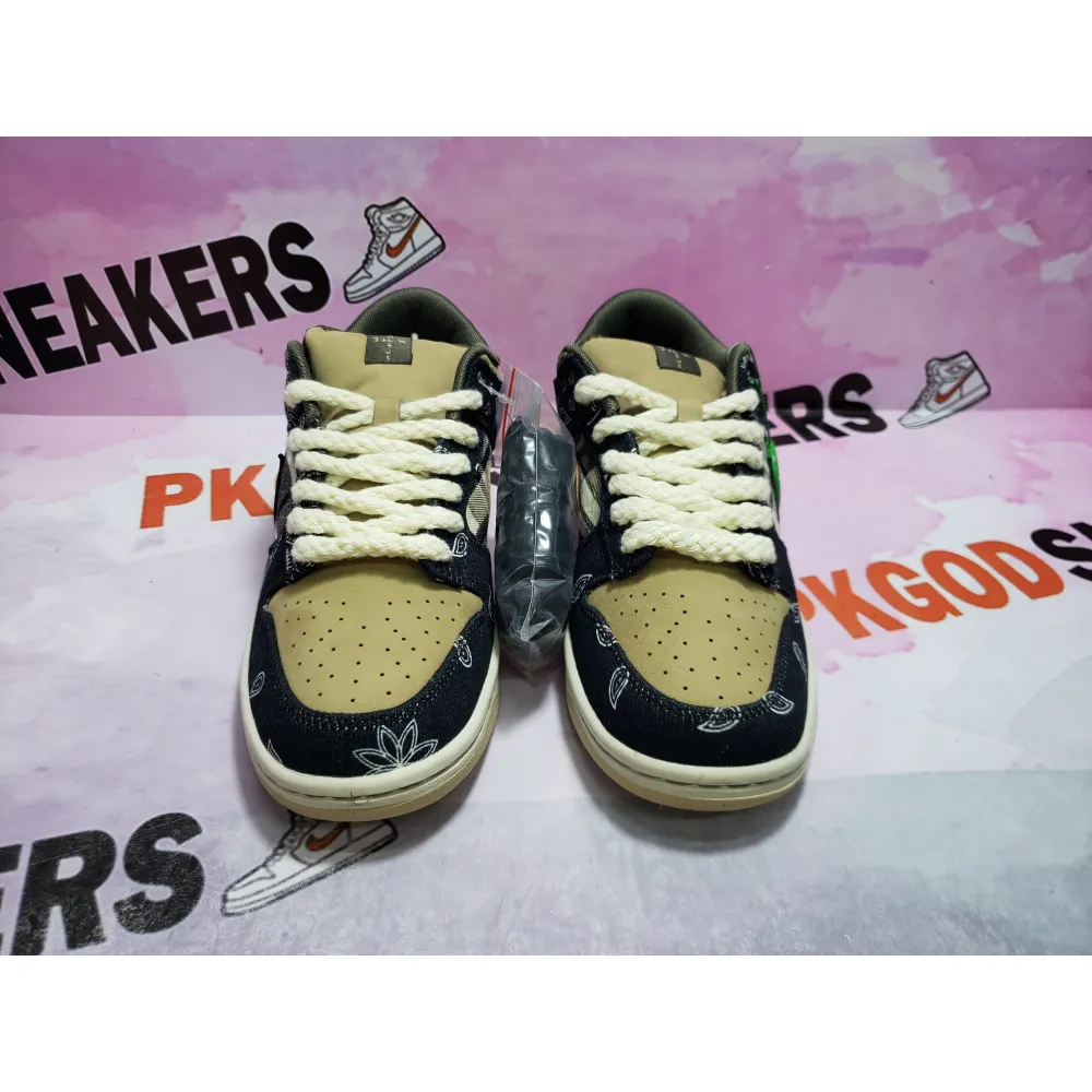 Free Shipping PKGoden SB Dunk Low Travis Scott (Regular Box) CT5053-001