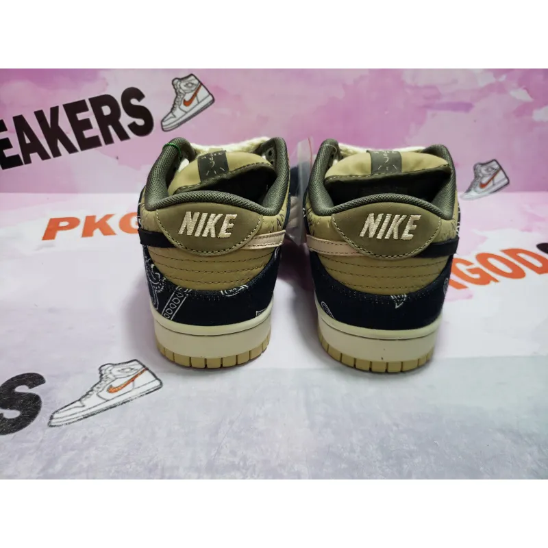 Free Shipping PKGoden SB Dunk Low Travis Scott (Regular Box) CT5053-001