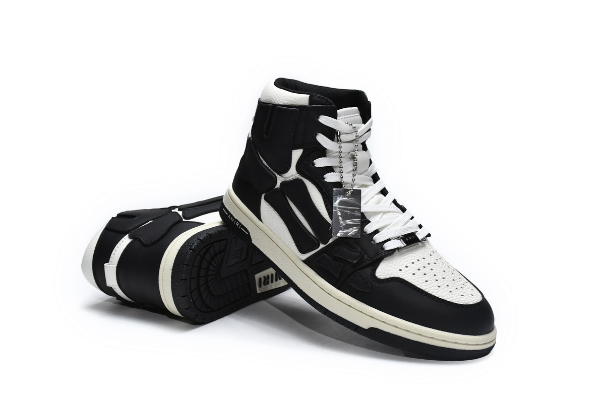 PKGoden Skel Top Hi Black White 211886M236003