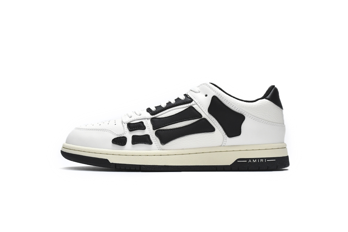 PKGoden Skel Top Low White Black White PS22MFS003-111