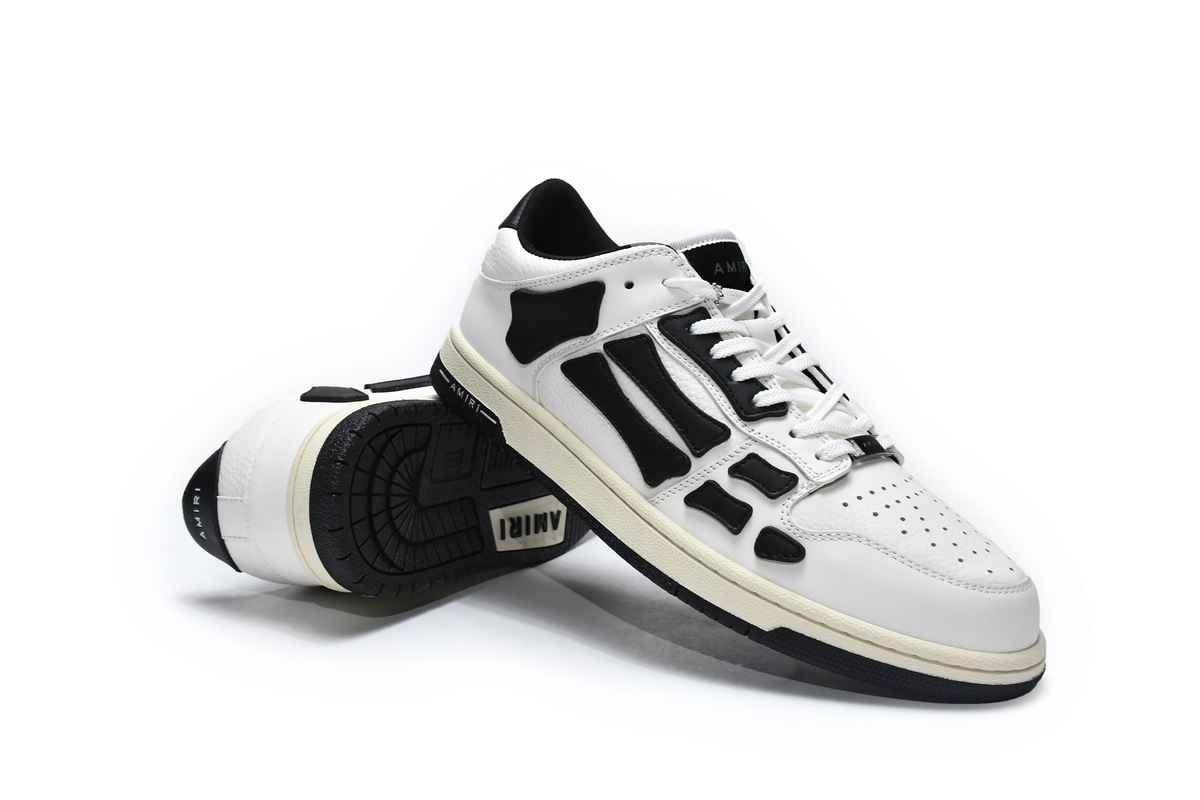 PKGoden Skel Top Low White Black White PS22MFS003-111