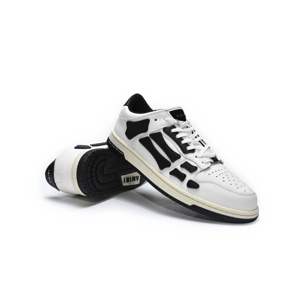 PKGoden Skel Top Low White Black White PS22MFS003-111