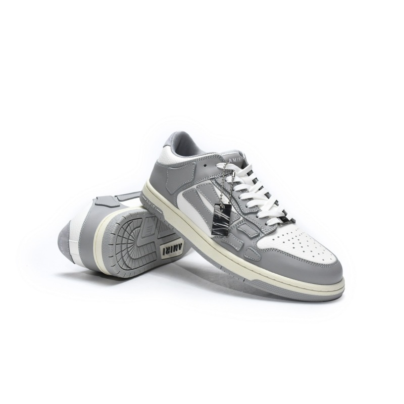 PKGoden Skel Top Low Whtie Grey MFS003-043