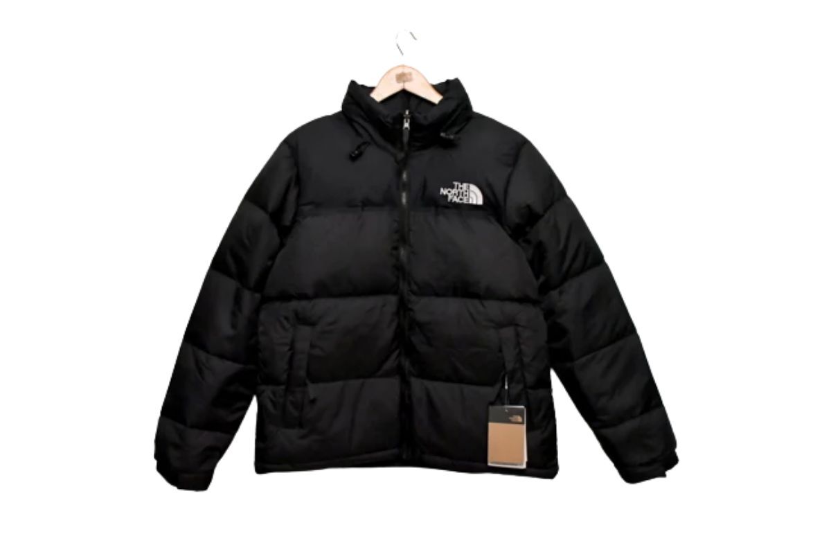 PKGoden The North Face Nuptse 700 Fill Packable Jacket All Black