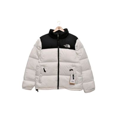 【Flash Sales】PKGoden The North Face Nuptse 700 Fill Packable Jacket TNF White  01