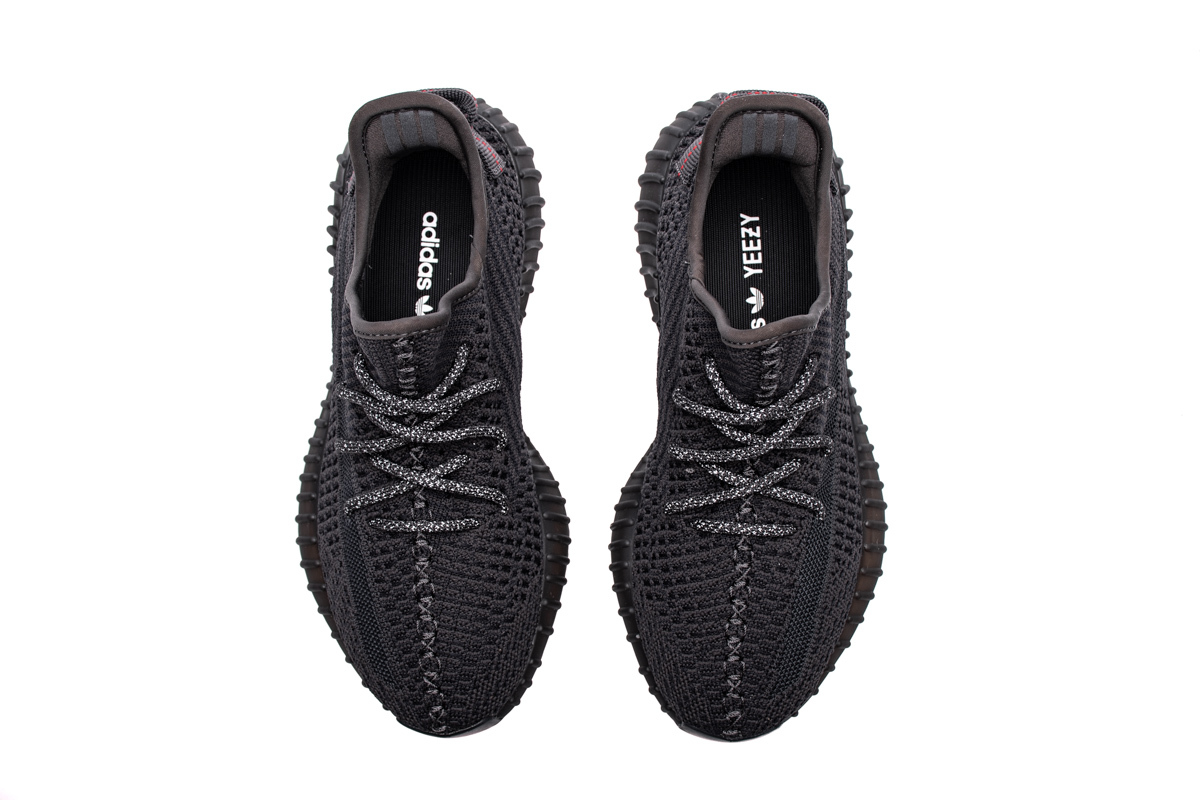 PKGoden Yeezy Boost 350 V2 Black (Non-Reflective) FU9006