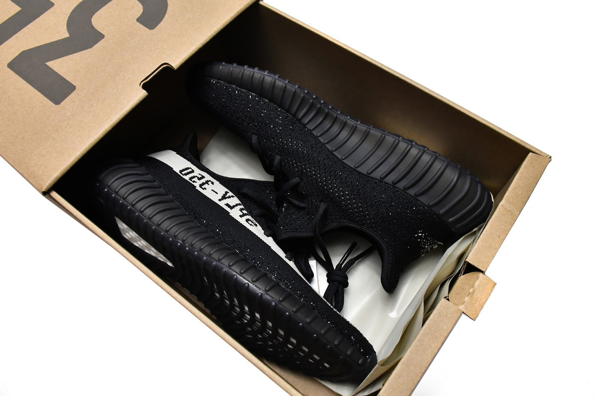 PKGoden Yeezy Boost 350 V2 Black White BY1604