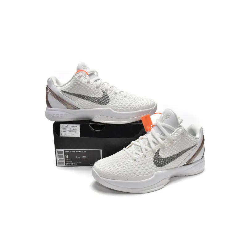 PKGoden Zoom Kobe VI PE White S96904-100