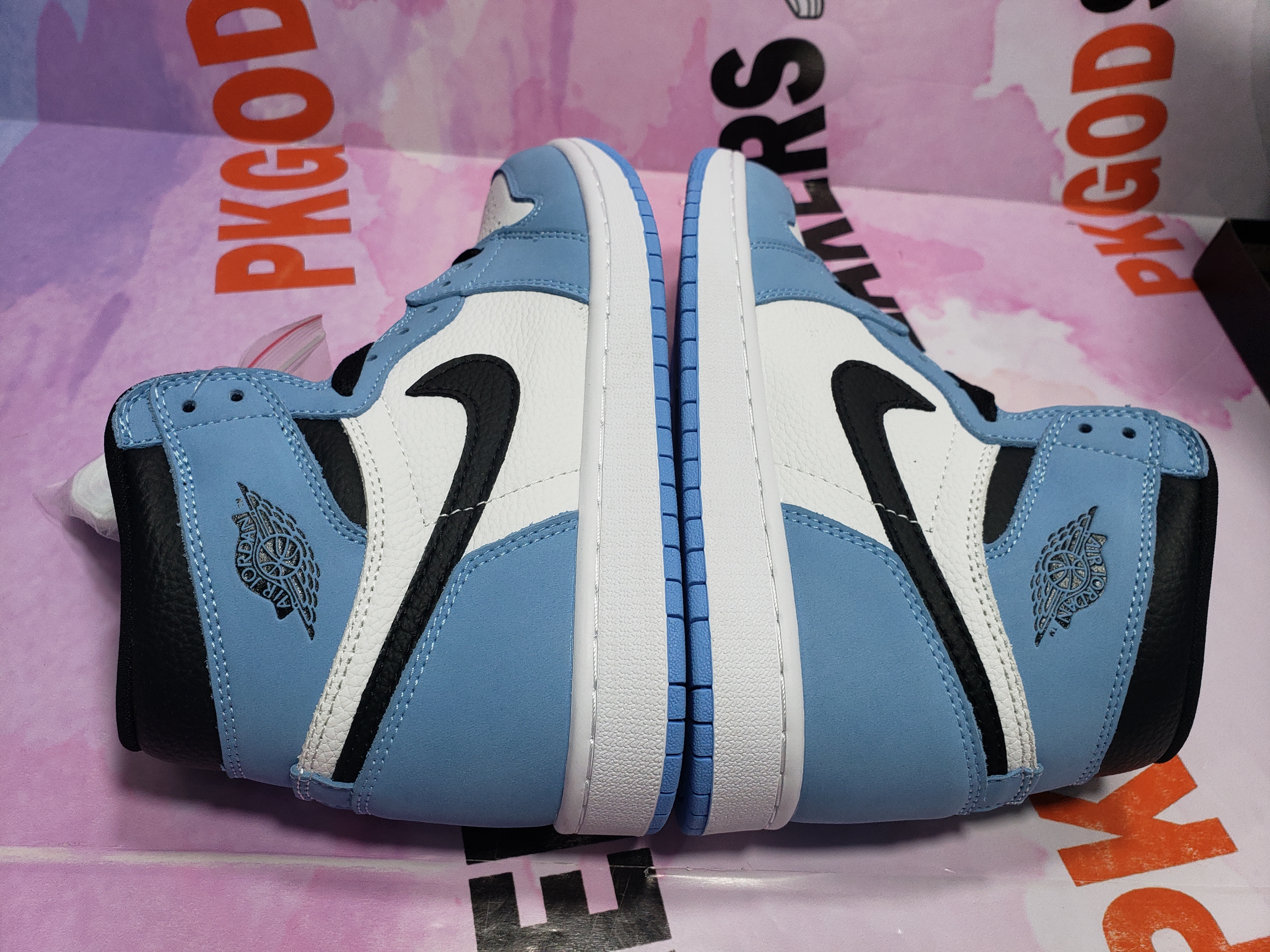 og Jordan 1 Retro High White University Blue Black 555088-134