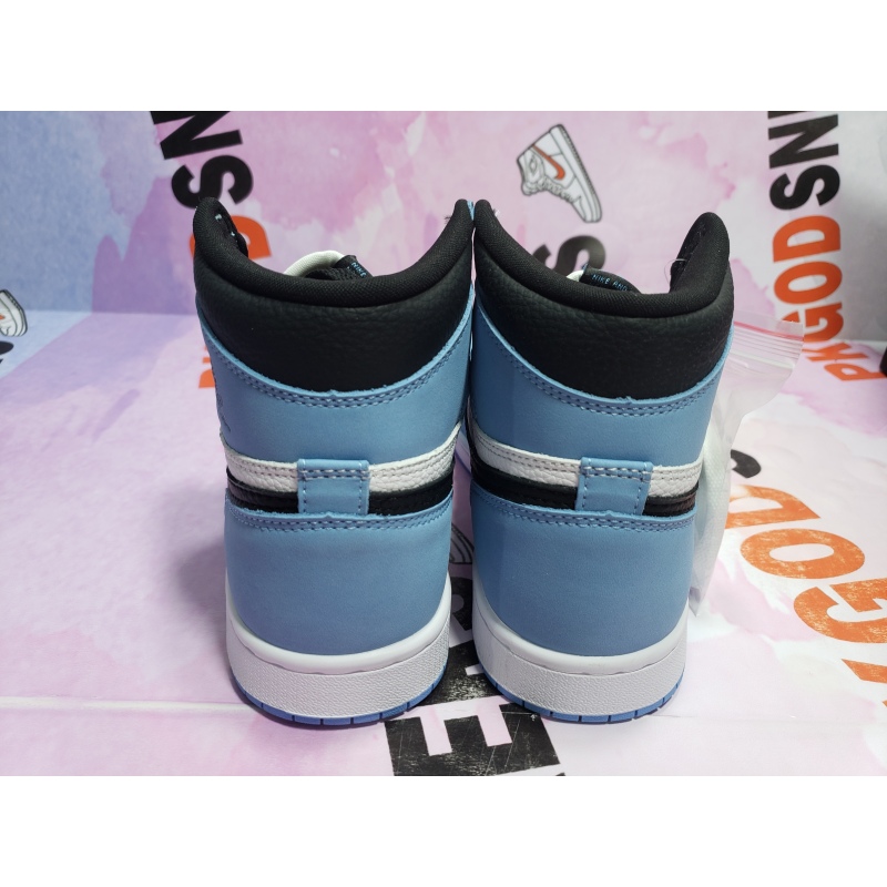 og Jordan 1 Retro High White University Blue Black 555088-134