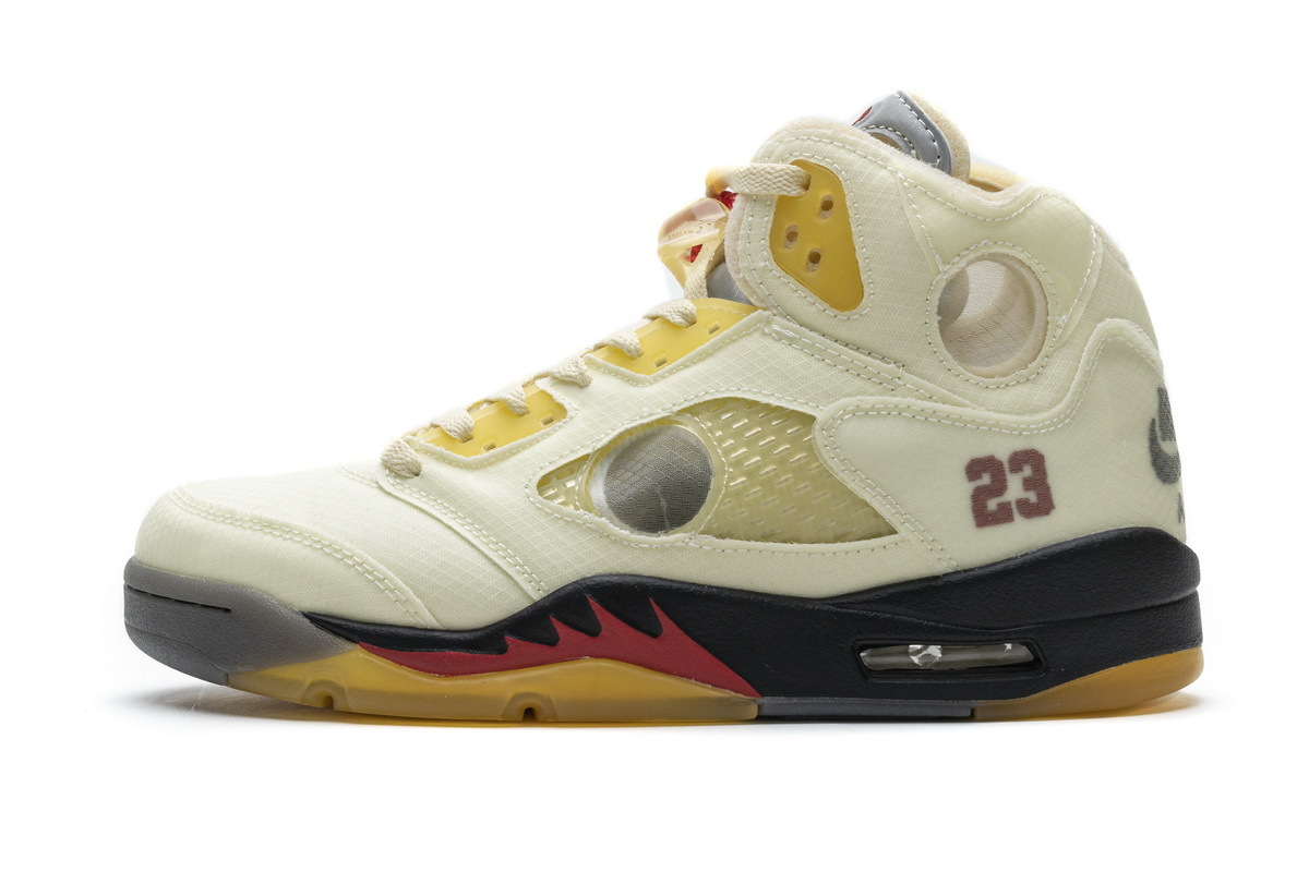 OG Jordan 5 Retro OFF-WHITE Sail DH8565-100