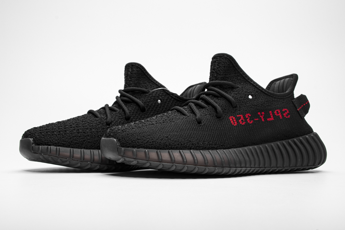 PKGoden Yeezy Boost 350 V2 Black Red (2017/2020) CP9652