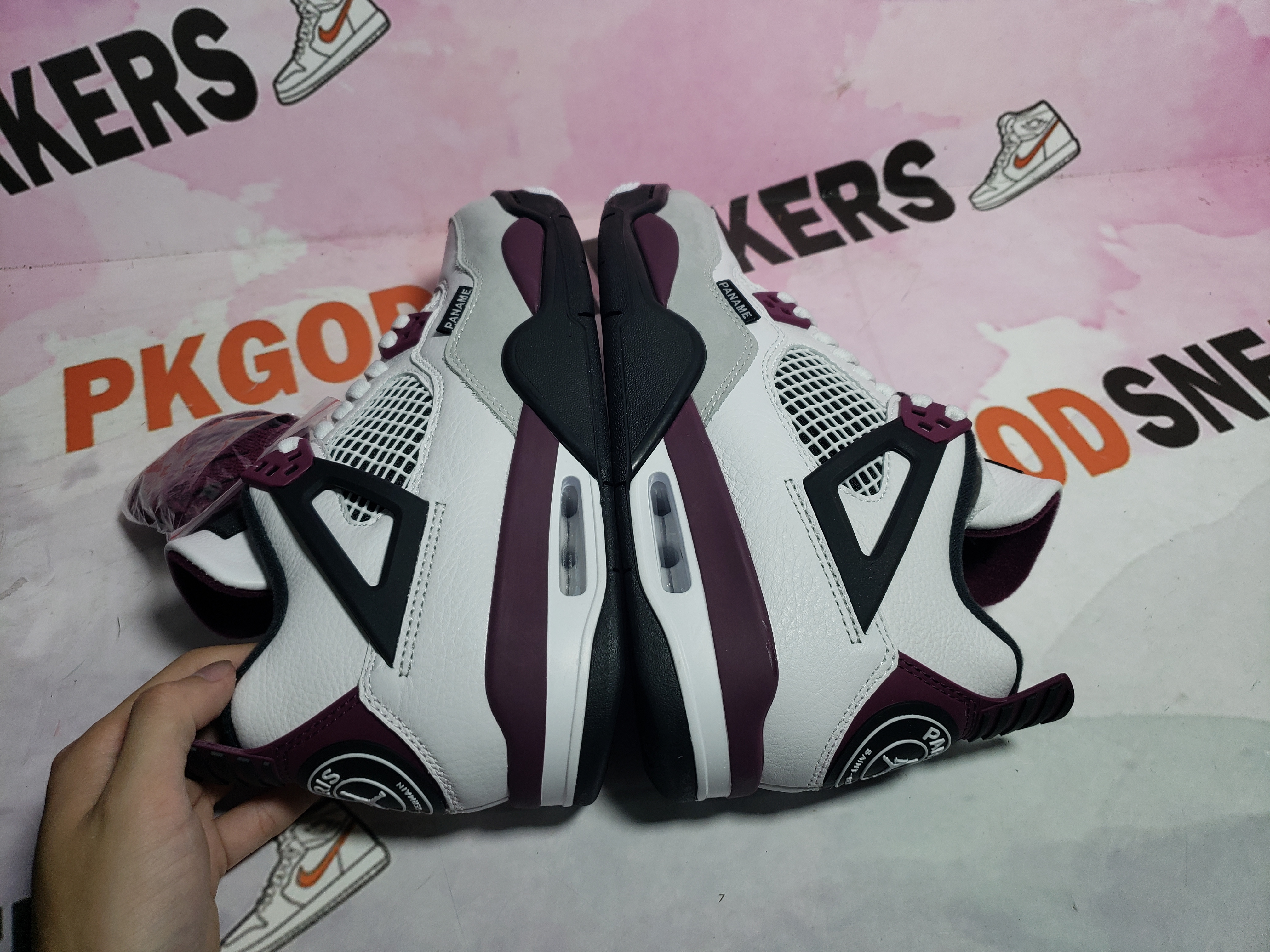 PKGoden Jordan 4 Retro PSG Paris Saint-Germain CZ5624-100