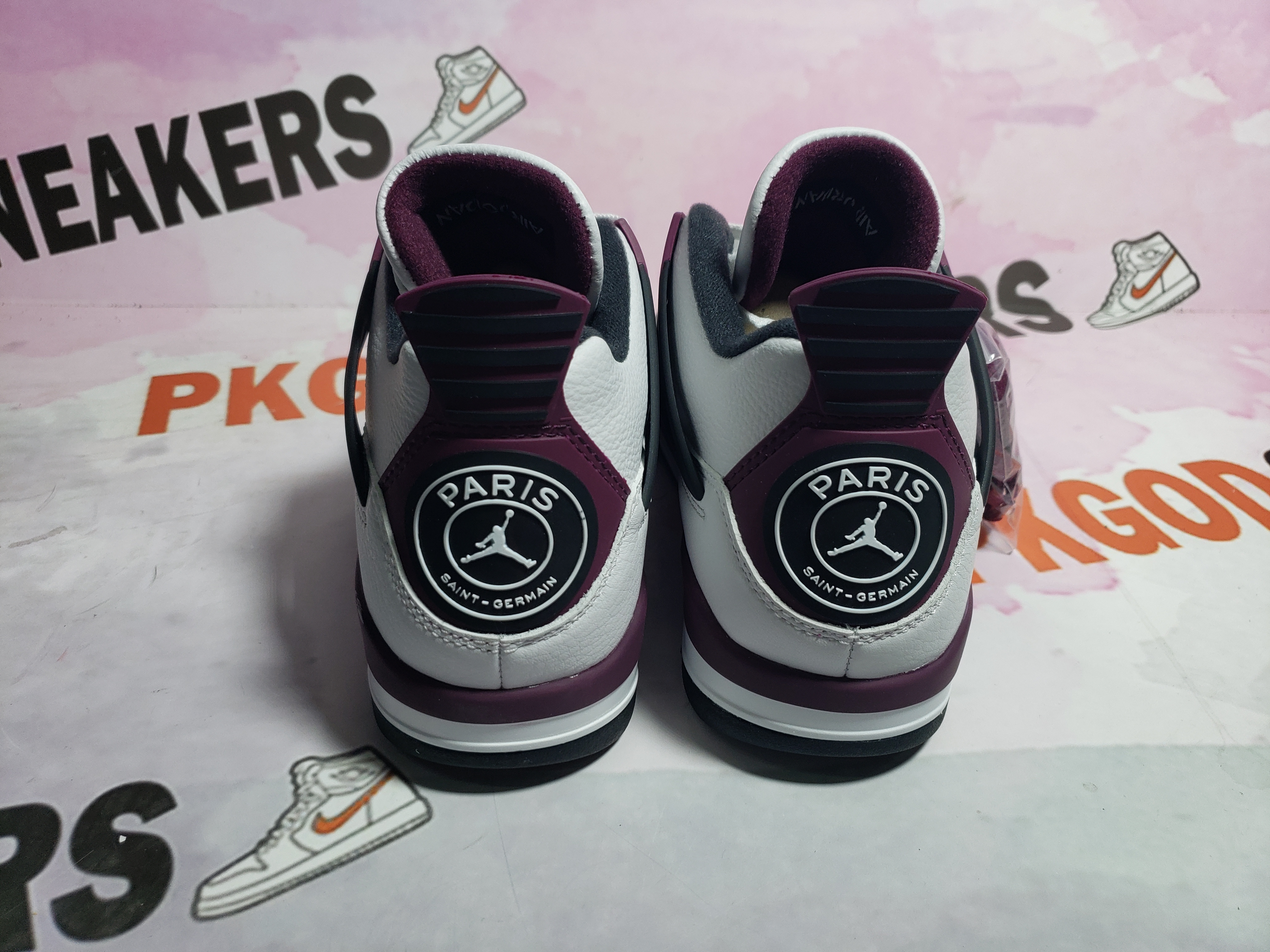 PKGoden Jordan 4 Retro PSG Paris Saint-Germain CZ5624-100